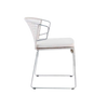 Design Warehouse - 125431 - Sophia Modern Dining Chair  - Chalk cc