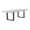 Picture of Sorrento Outdoor Dining Table - Matt Black - 200 cm