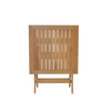 Design Warehouse - Square Teak Folding Table 70cm 42147624419627- cc