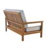 Design Warehouse - St. Tropez Teak Outdoor Loveseat 42272923779371- cc