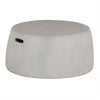 Design Warehouse - 127815 - Zoe Outdoor Fiberglass Stool  - W 86.4 x D 86.4 x H 40.6 cm - White