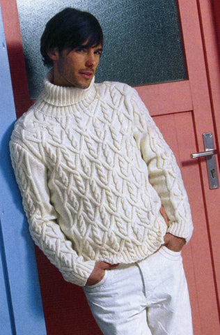 mens wool turtleneck sweater