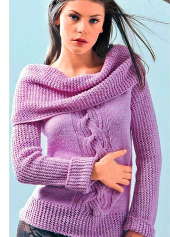 huge cowl neck sweater