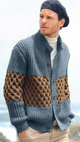 hand knitted cardigan