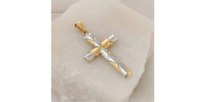 gold cross pendants