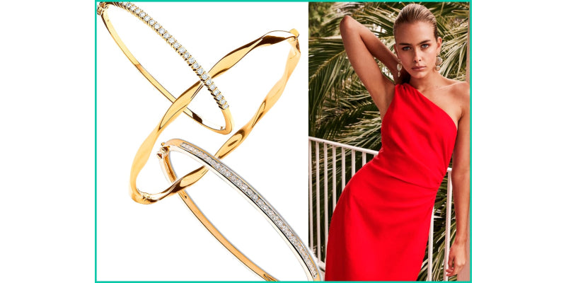 Gold bangles