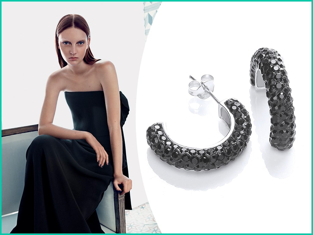 Jewellery is a black diamond