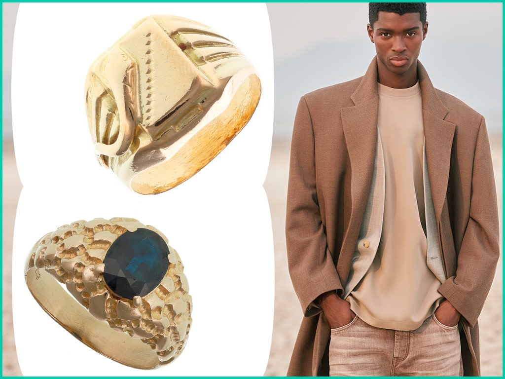 Gold Signet Rings