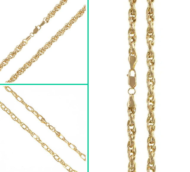 14ct Gold Rope Chains