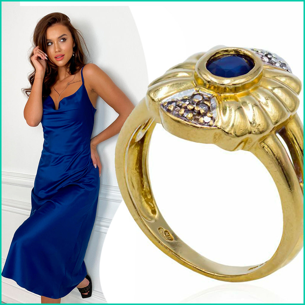 Sapphire Dress Rings