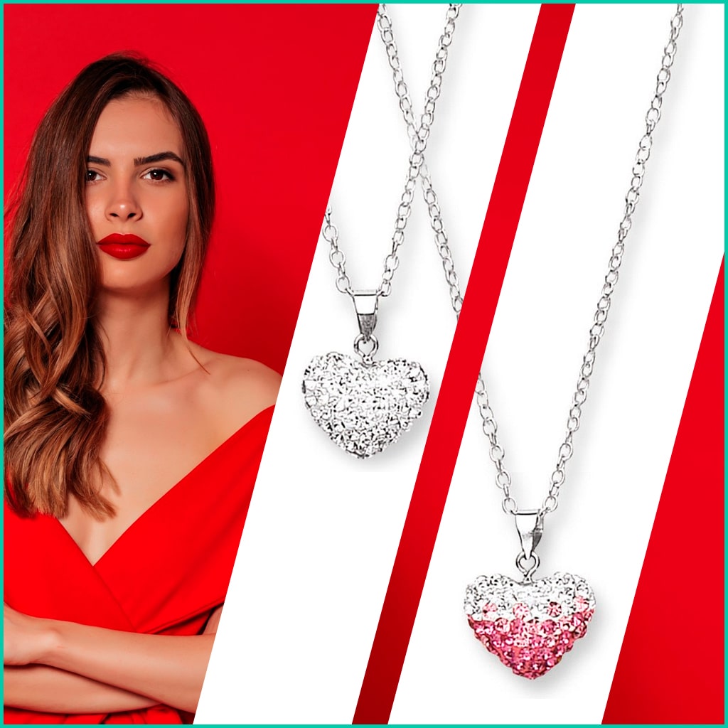 Valentine's Day Heart Necklaces