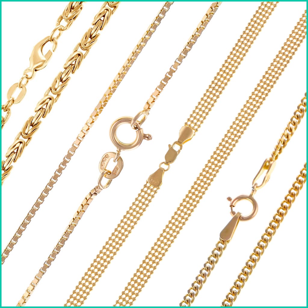 Womens gold chains