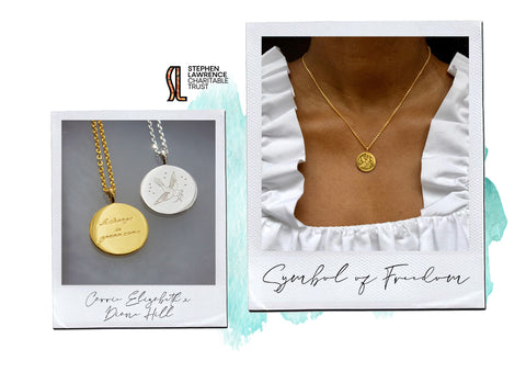 charity coin necklace 