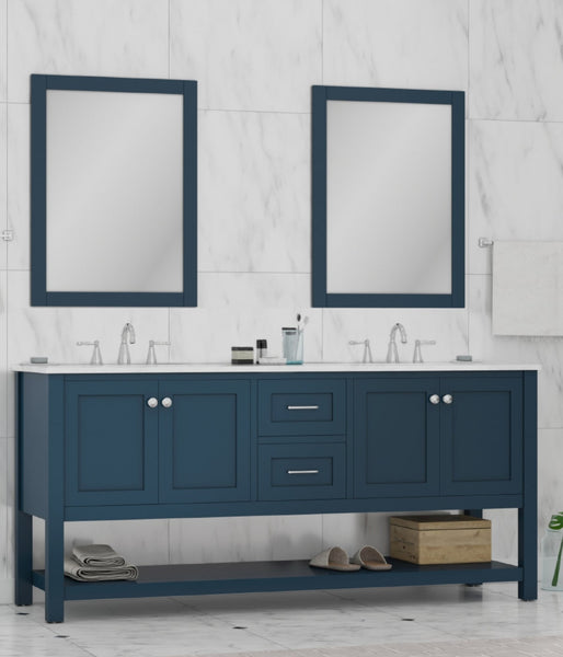 Wilmington Solid wood 72 inch bathroom vanity