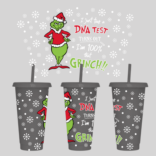 GRINCH - 2 24oz COLD CUP WRAP – Wow Wraps