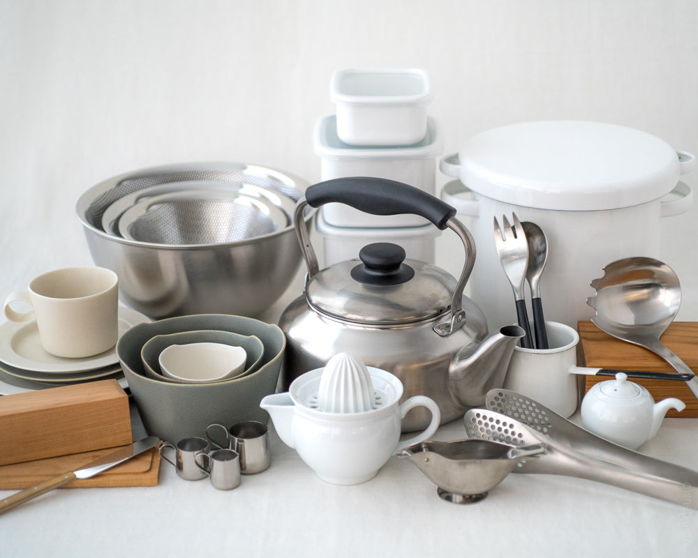 Japanese Ceramics, Kettles, and kitchenware showing form and function