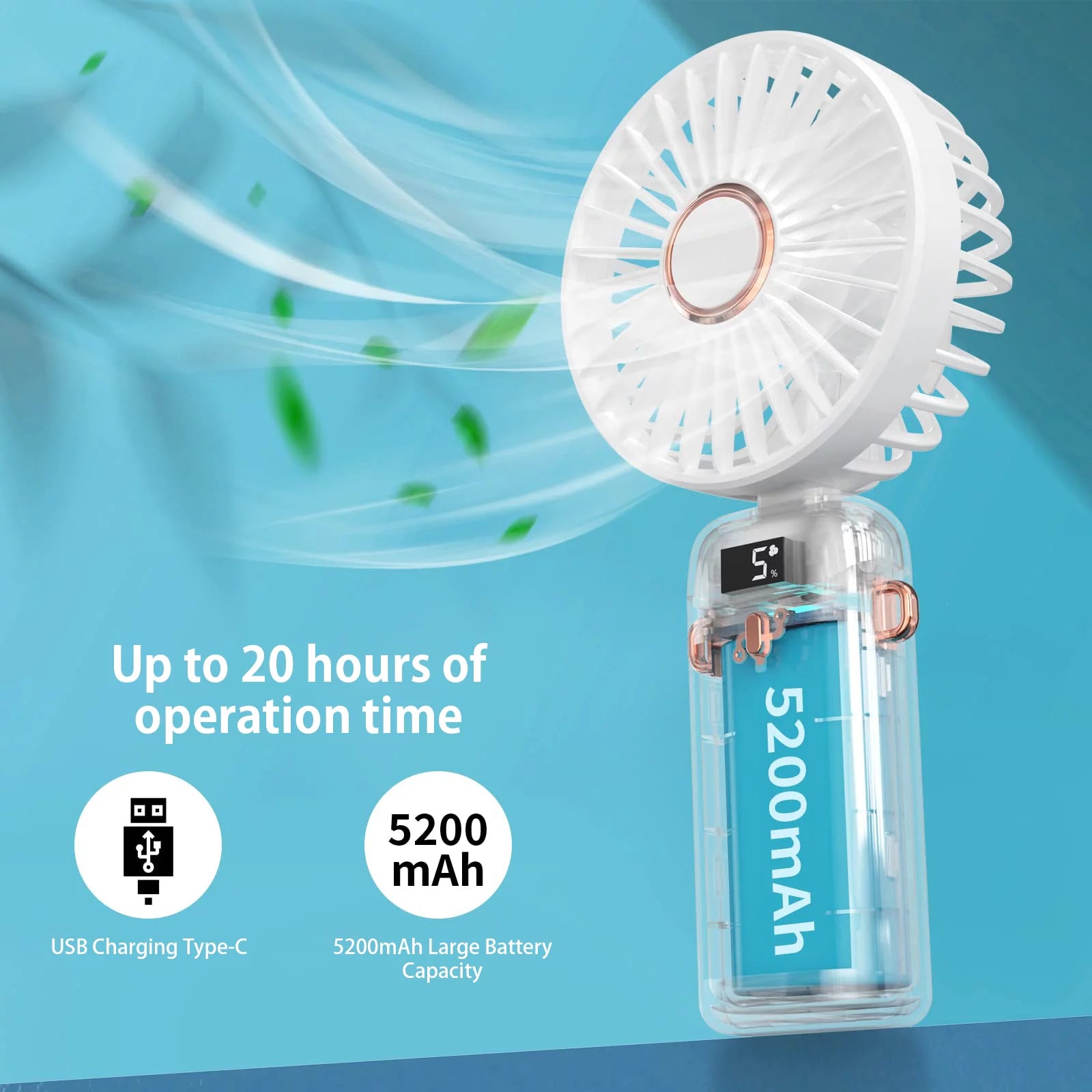 Mini Handheld Fan