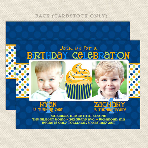 Joint Birthday Party Invitations for 2, 3 or 4 children – Page 4 – Lil