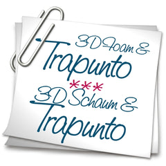 Trapunto & 3D Foam Machine Embroidery