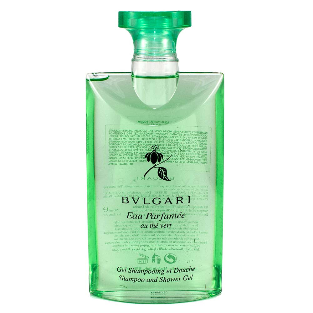 bvlgari eau parfumee au the vert shampoo & shower gel 200ml