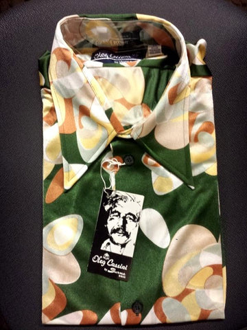 NEW Men's Disco Shirts from 1972/73, designed by Oleg Cassini for Pierre Cardin