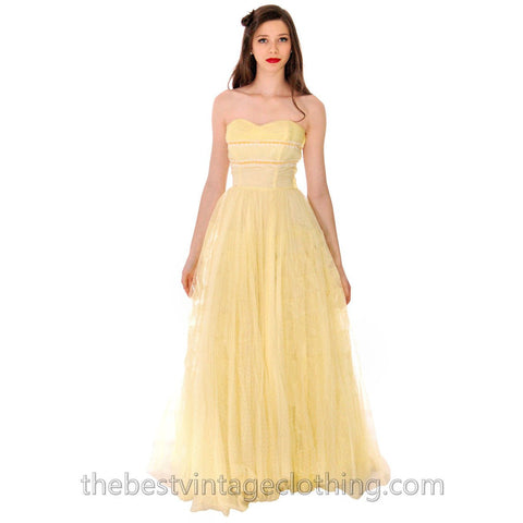 vintage designer evening gowns