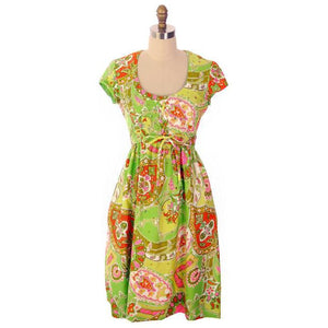 lime summer dress