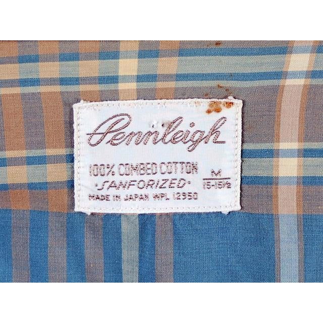 Vintage Mens Shadow Plaid Shirt 100% Cotton Pennleigh 1950s Med – The ...