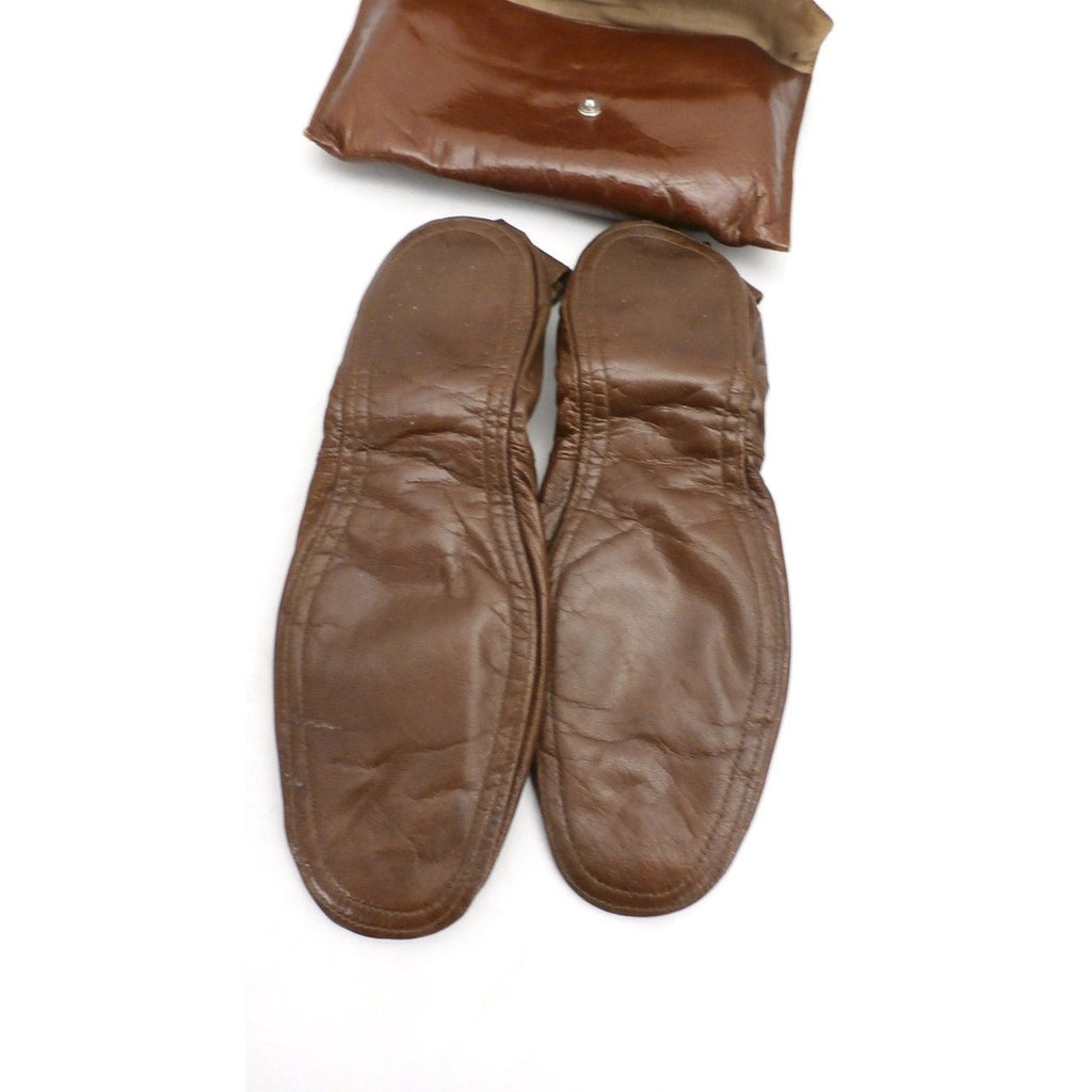 travel slippers with case