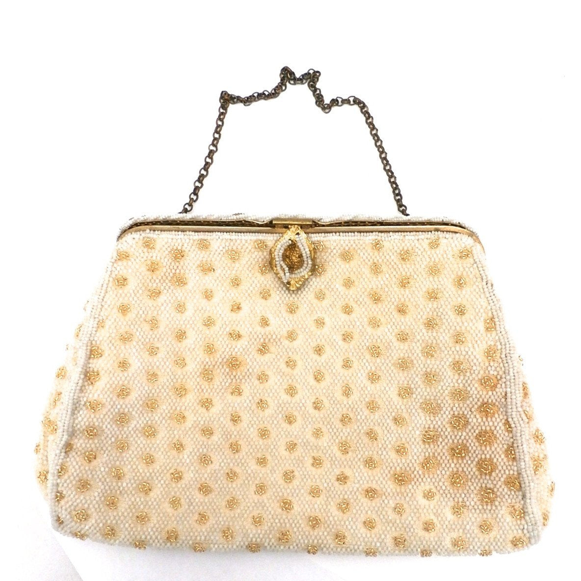 Vintage Evening Bag French  Beaded Purse B.Altman Et Fils  1930S