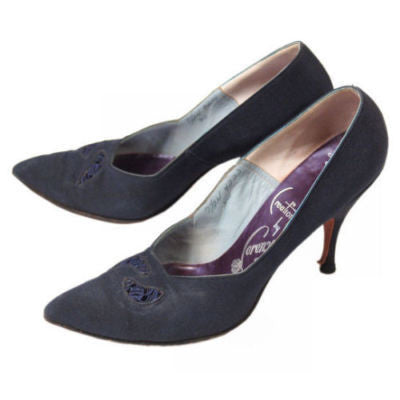midnight blue pumps