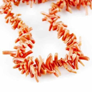 vintage coral necklace