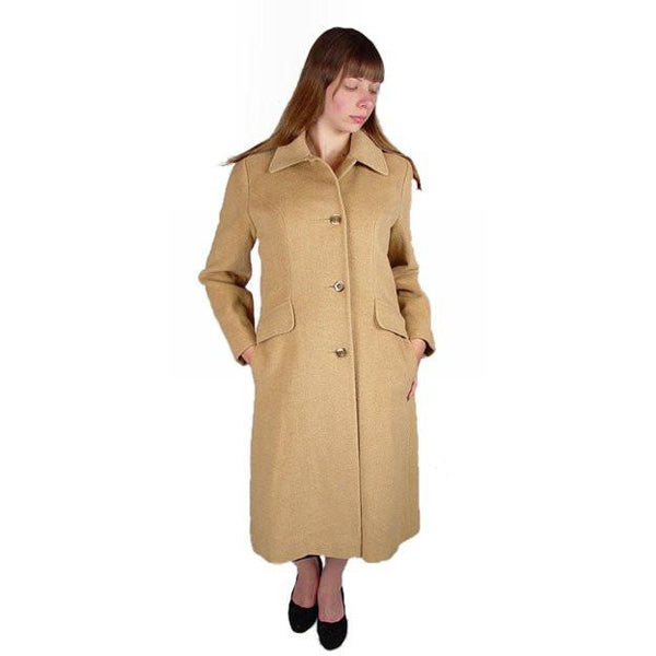 Vintage Coat Ultima 100% Camel Hair Classic Style 1970S Small -Med ...