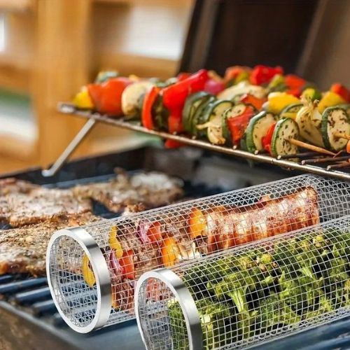 accessoire barbecue panier rouleau tranquillite