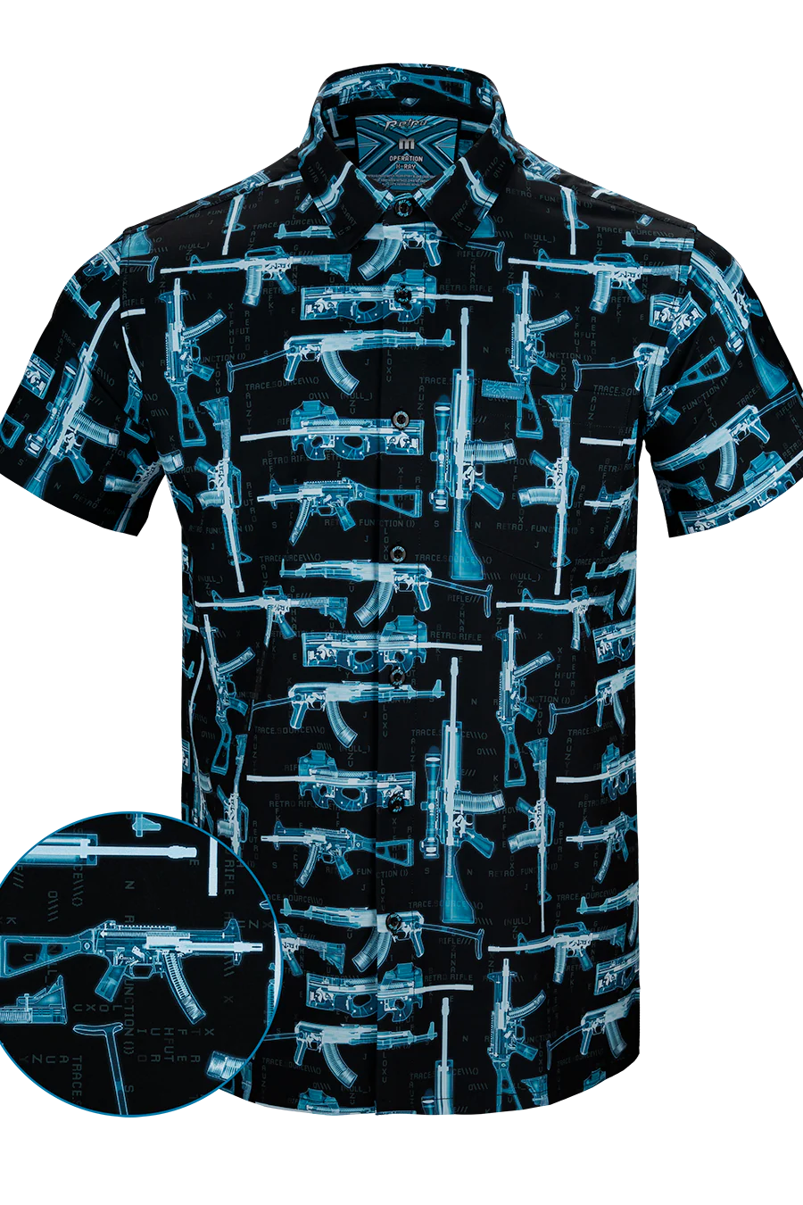 UniJames Comfort X-Ray Button Down For Men