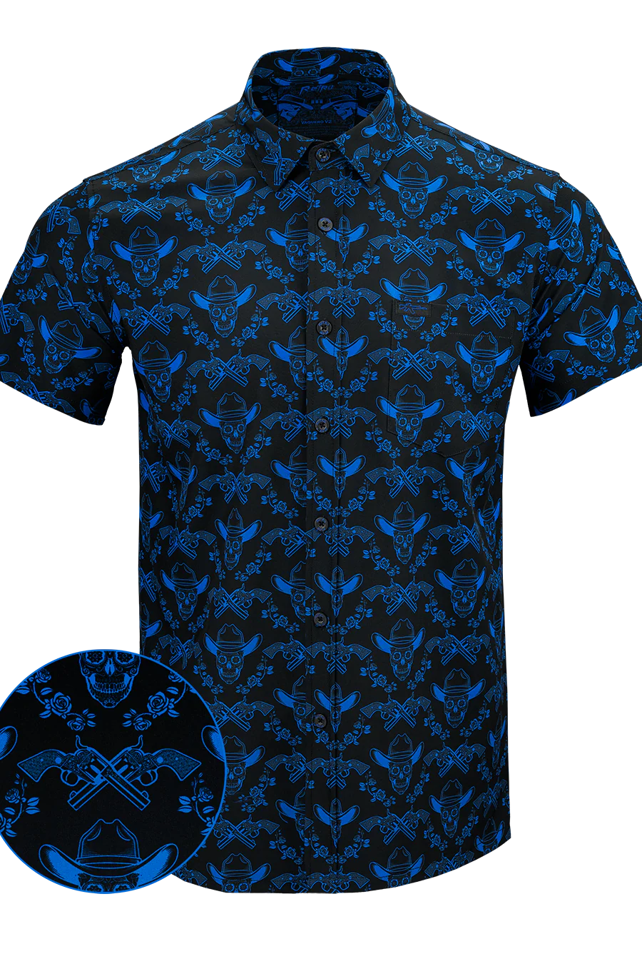 UniJames Comfort Vaquero V2 (Blue) Button Down For Men