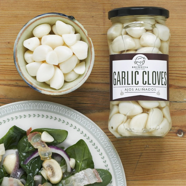 Brindisa Pickled Garlic Cloves The Artisan Smokehouse