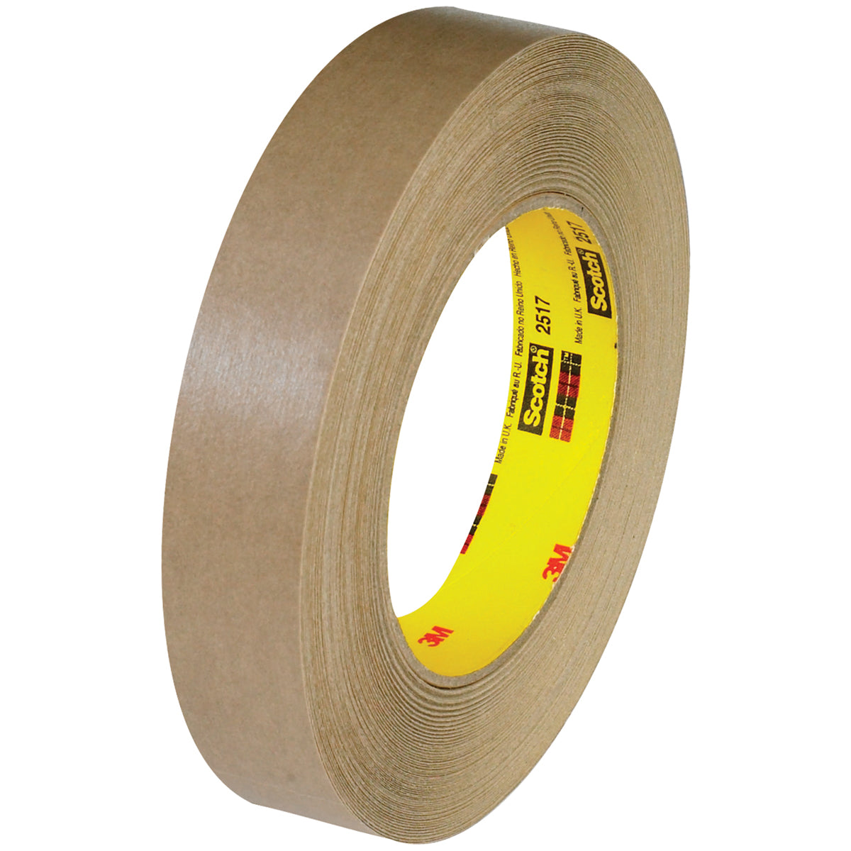 3/4" x 60 yds. 3M 2517 Flatback Tape 12/Case