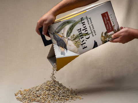 Birdfy Organic Bird Seed Packaging