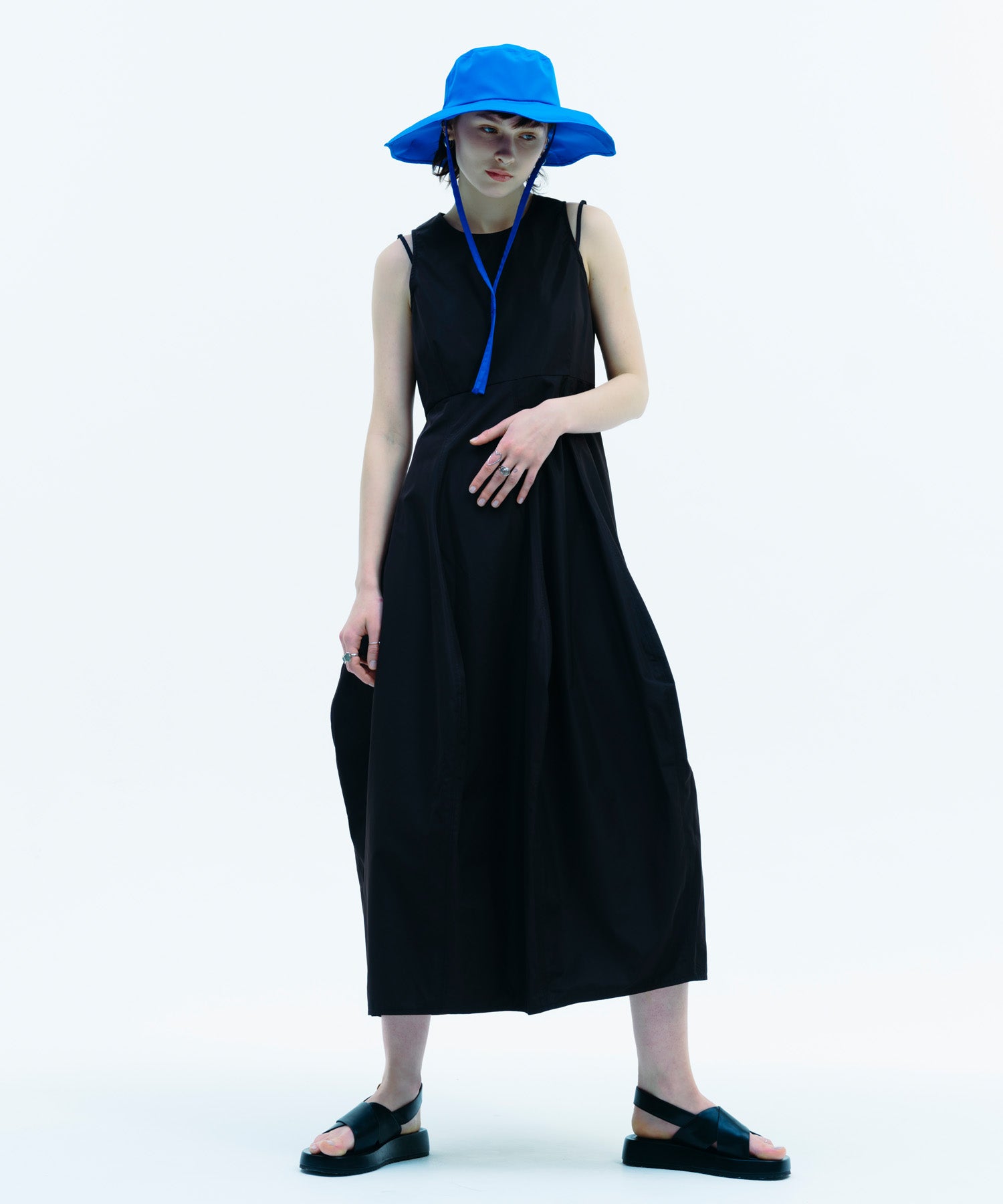 TAFFETA COCOON DRESS 2