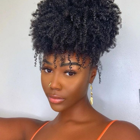 Afro Kinky Hair For Black Women
