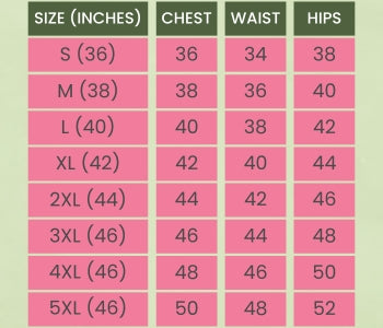 size chart – shop.pinknlime