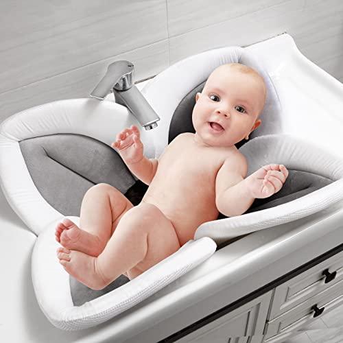 Nuovo bambino Fiore Vasca da bagno Neonato in fiore Lavandino da bagno per  Baby Boy Girl Doccia pieghevole Gioca a bagno infantile Peluche Cuscino