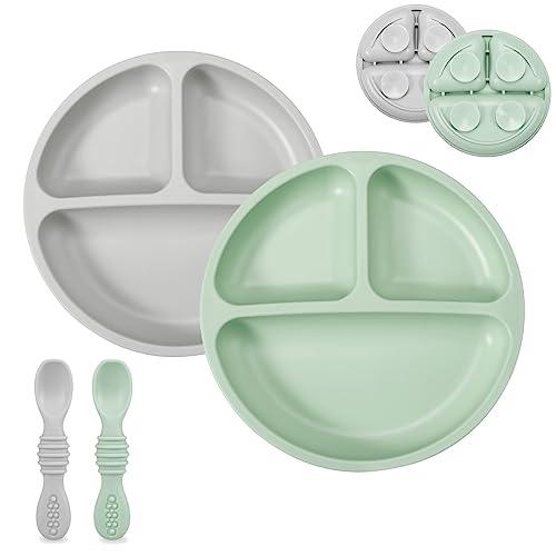 Light Tan/Walnut Spoons & Fork Feeding Set (6 Pack) – PandaEar