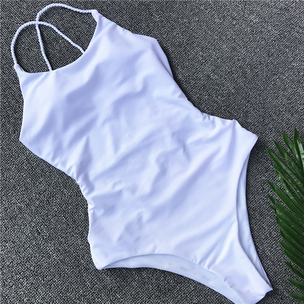 Forever a Baddie Swimsuit - White – flyqueens