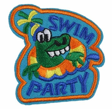 Swim Party Fun Patch