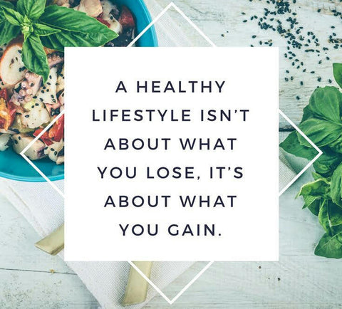 healthy happy life quote
