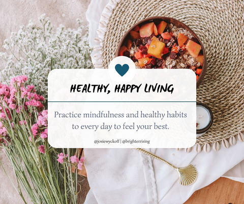 healthy happy quote