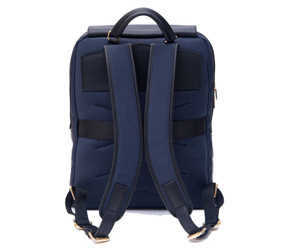 Women&#39;s Professional Laptop Backpack & Wristlet in Navy – P.MAI