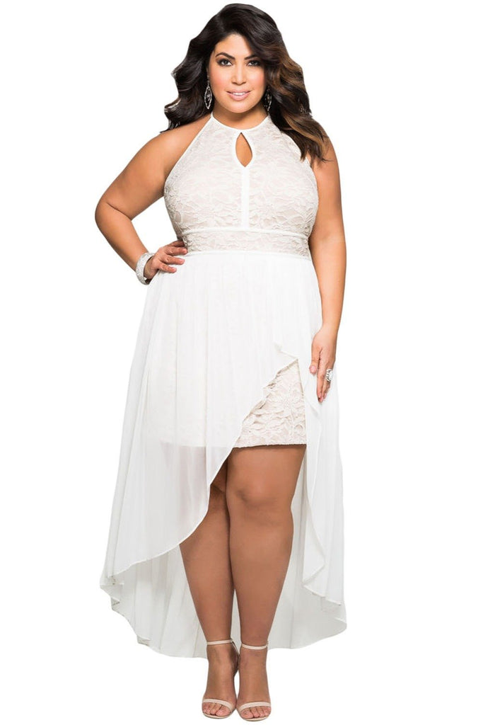 white dress big size